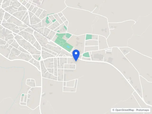 Mappa di Isili, Sud Sardegna