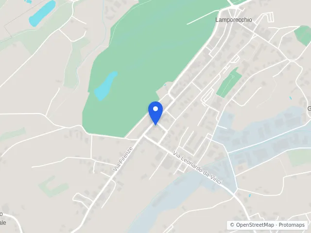 Mappa di Lamporecchio, Pistoia