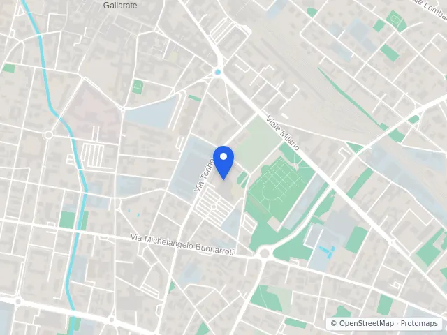 Mappa di Gallarate, Varese