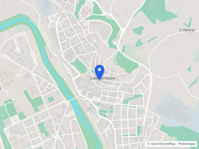 Mappa di Castelfiorentino, Firenze