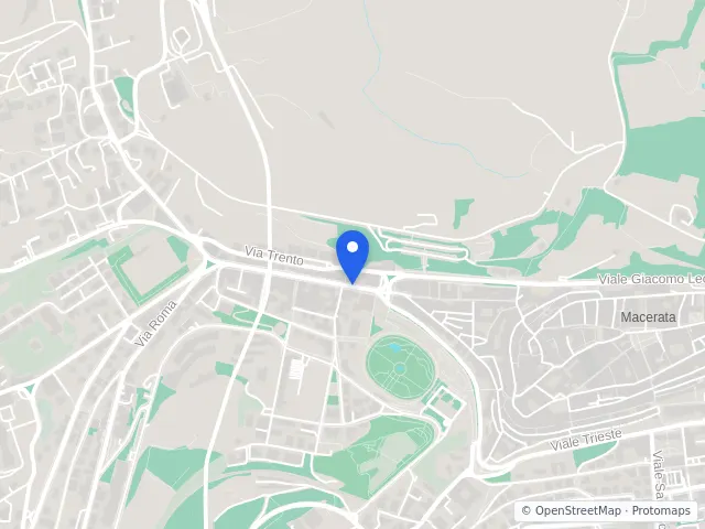 Mappa di Macerata