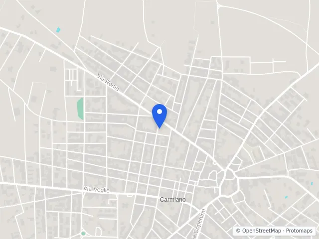 Mappa di Carmiano, Lecce