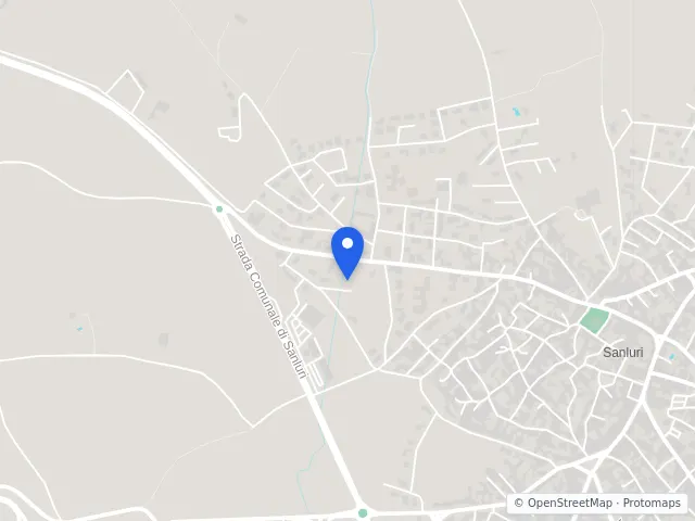 Mappa di Sanluri, Sud Sardegna