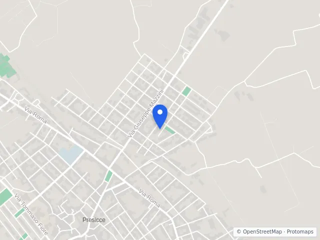 Mappa di Presicce, Lecce