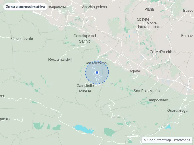 Mappa di San Massimo, Campobasso