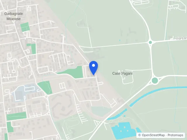 Mappa di Garbagnate Milanese, Milano