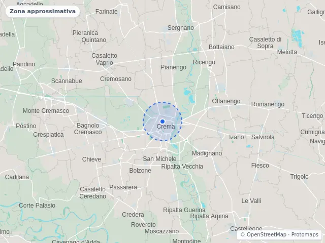 Mappa di Crema, Cremona