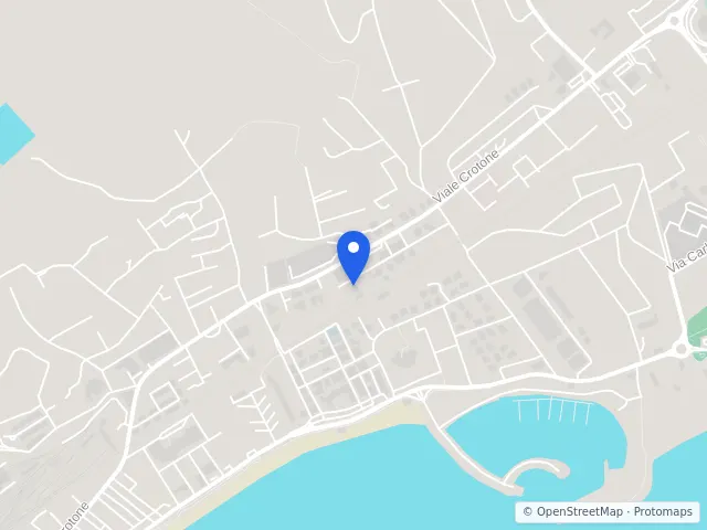Mappa di Catanzaro