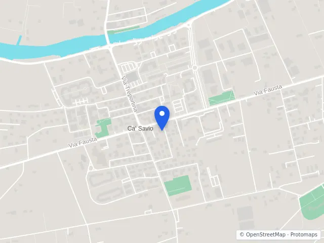 Mappa di Cavallino-Treporti, Venezia