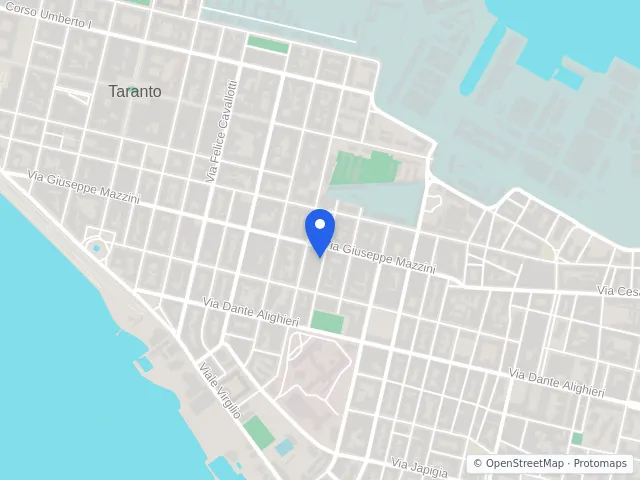 Mappa di Taranto