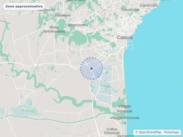 Mappa di Catania