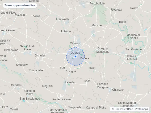 Mappa di Oderzo, Treviso