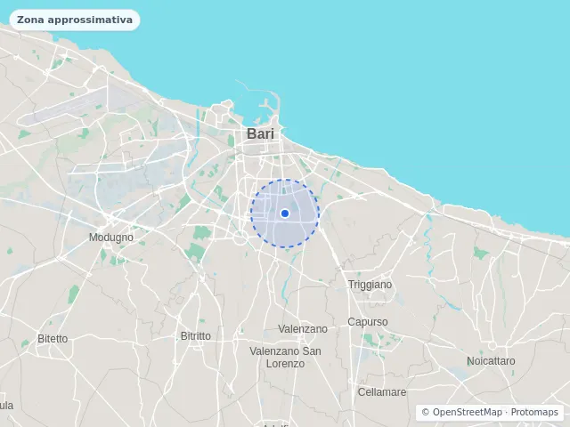 Mappa di Bari
