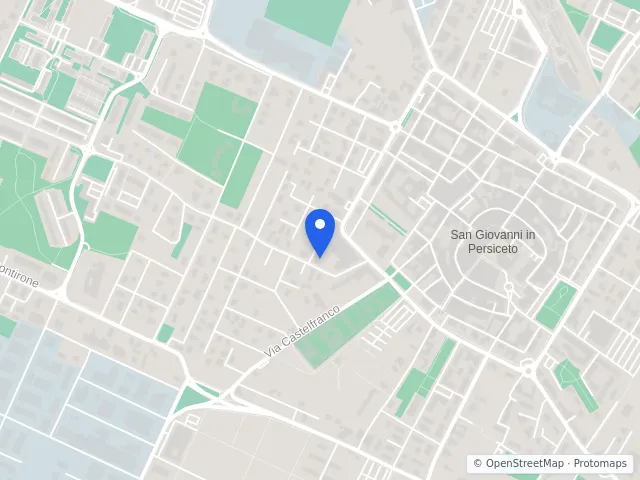 Mappa di San Giovanni in Persiceto, Bologna