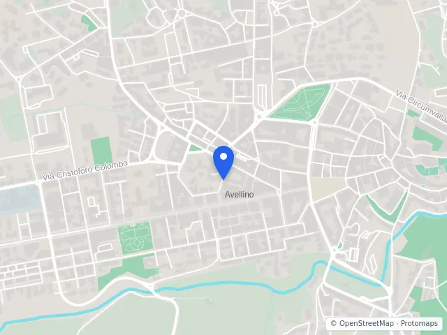 Mappa di Avellino