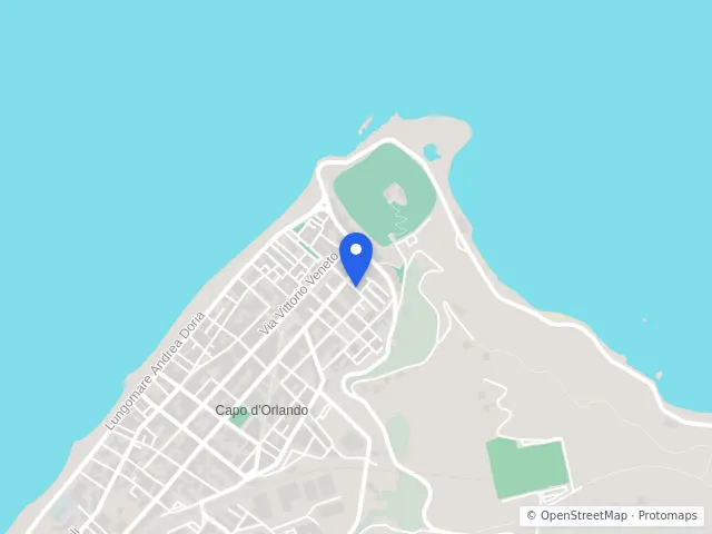 Mappa di Capo d'Orlando, Messina