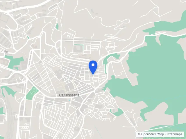 Mappa di Caltanissetta