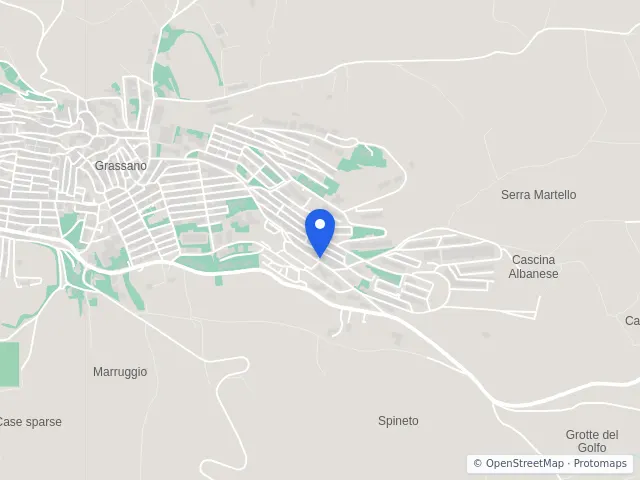 Mappa di Grassano, Matera
