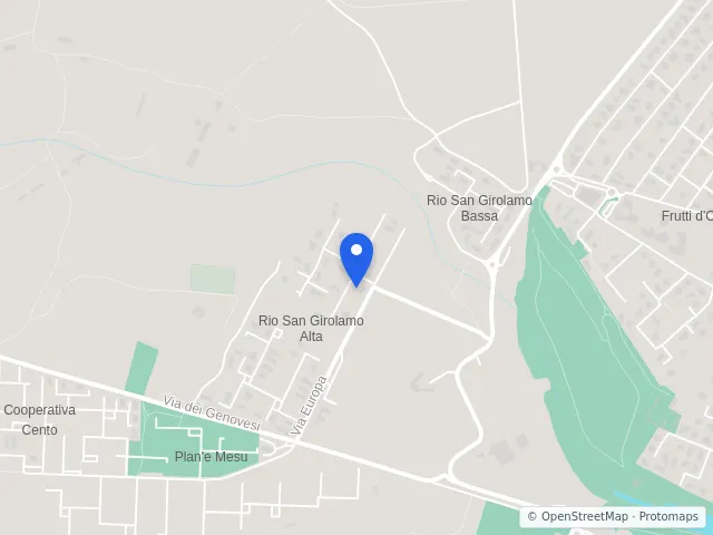 Mappa di Capoterra, Cagliari