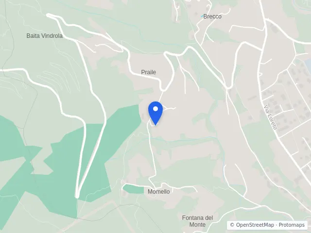 Mappa di Lanzo Torinese, Torino