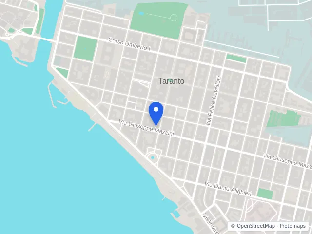 Mappa di Taranto