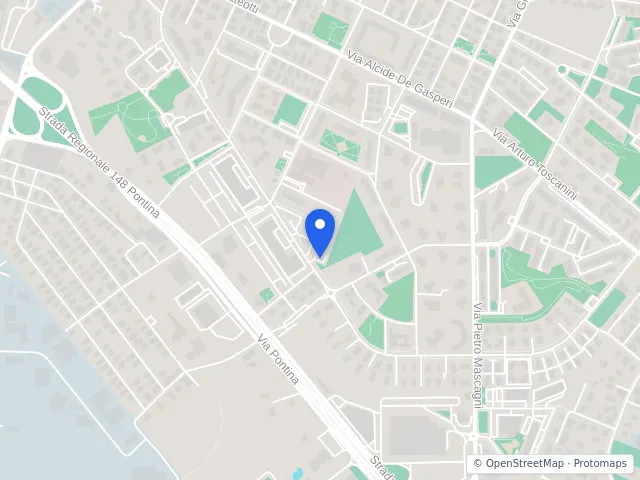 Mappa di Aprilia, Latina