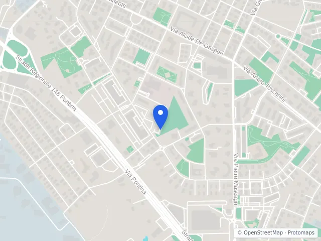 Mappa di Aprilia, Latina