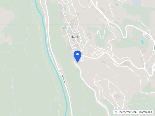 Mappa di Narni, Terni