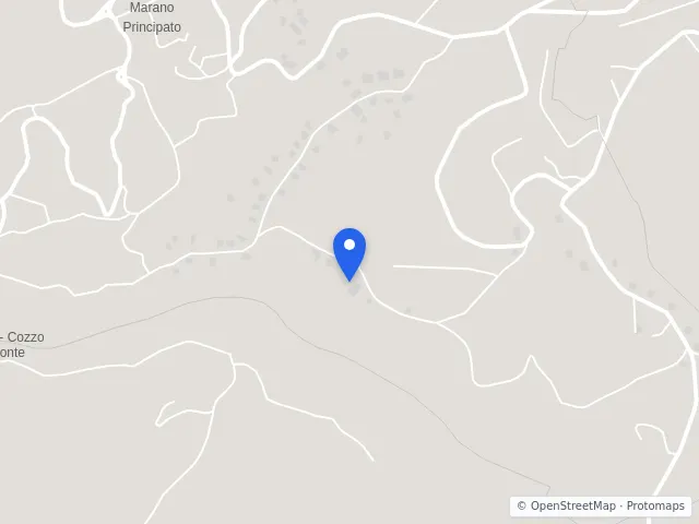 Mappa di Marano Principato, Cosenza