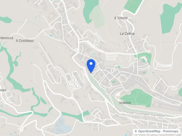 Mappa di Volterra, Pisa