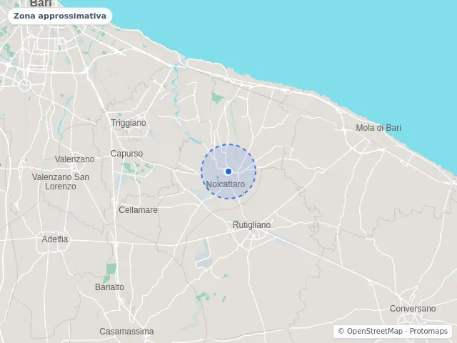 Mappa di Noicattaro, Bari