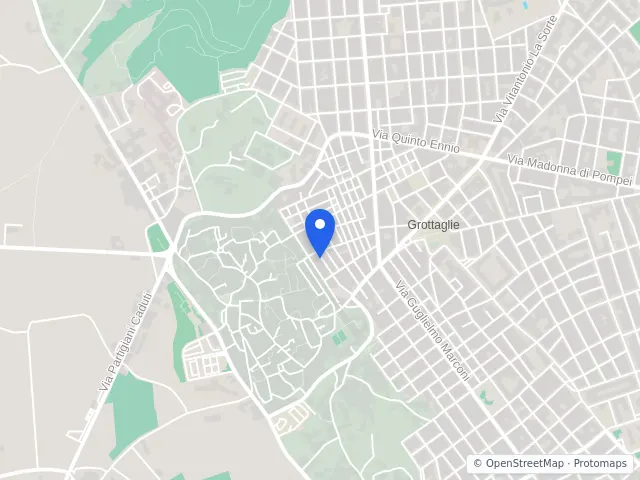 Mappa di Grottaglie, Taranto