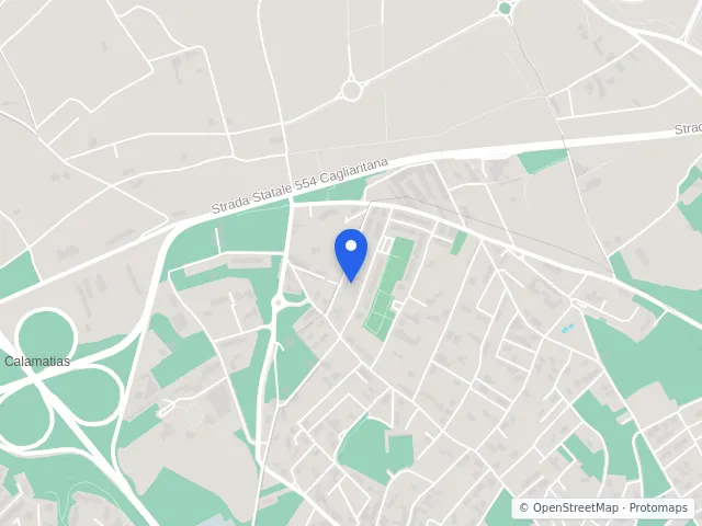 Mappa di Cagliari