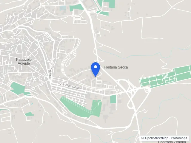 Mappa di Palazzolo Acreide, Siracusa
