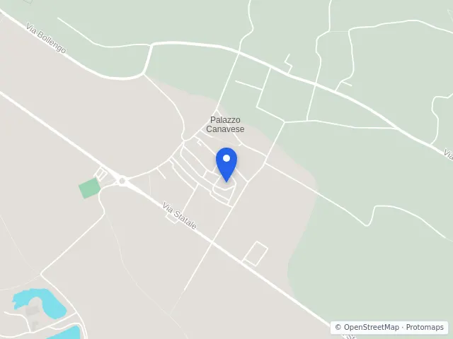 Mappa di Palazzo Canavese, Torino