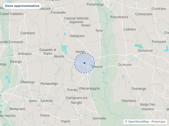 Mappa di Soncino, Cremona