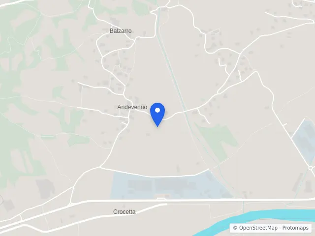 Mappa di Castione Andevenno, Sondrio