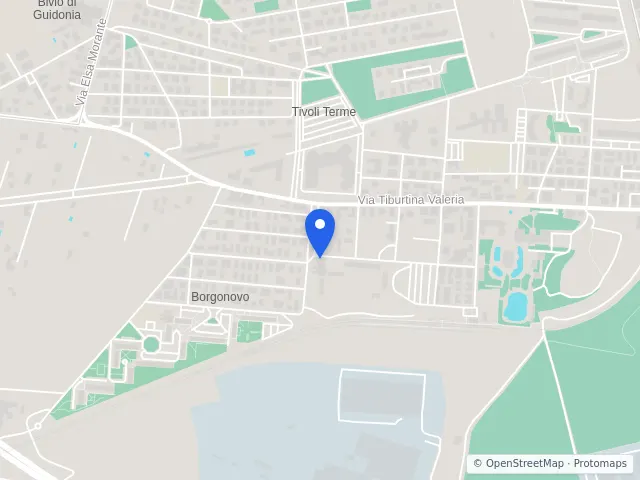 Mappa di Tivoli, Roma