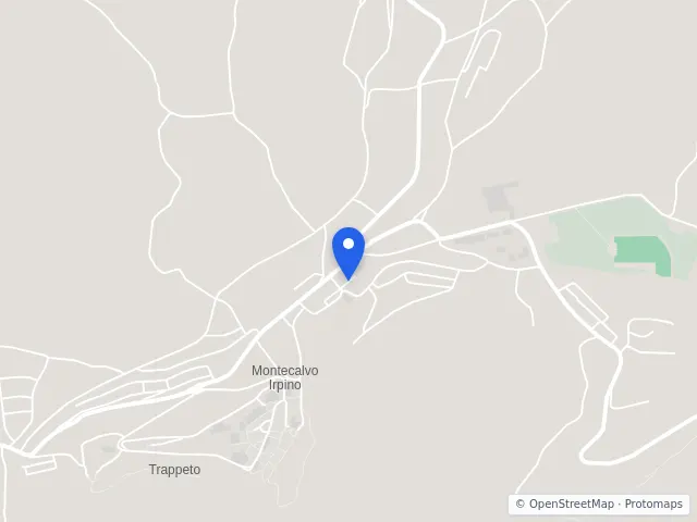 Mappa di Montecalvo Irpino, Avellino