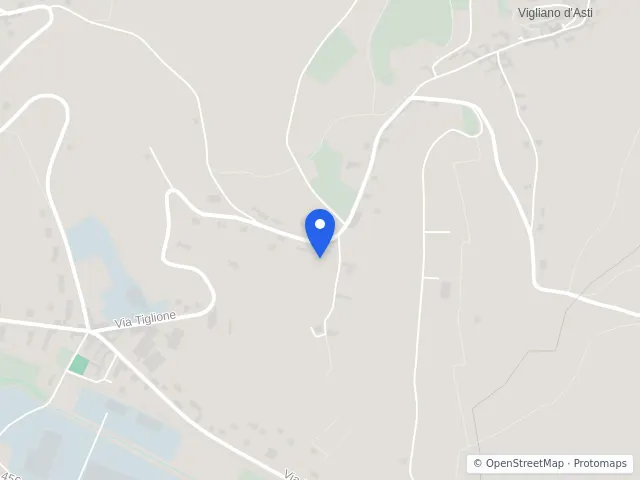 Mappa di Vigliano d'Asti, Asti