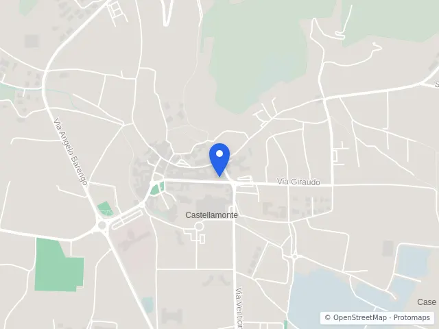 Mappa di Castellamonte, Torino