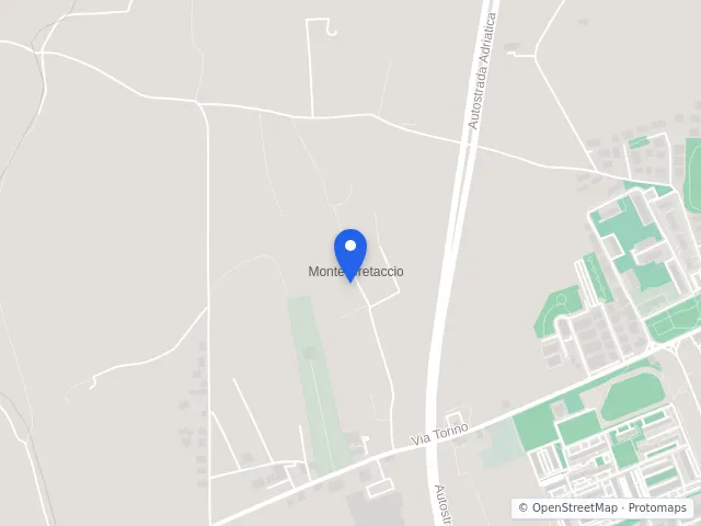 Mappa di San Benedetto del Tronto, Ascoli Piceno