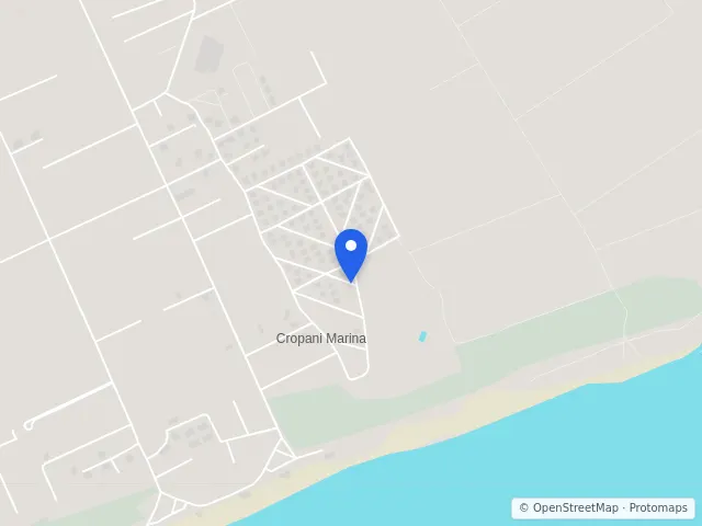 Mappa di Cropani, Catanzaro