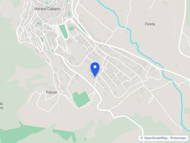 Mappa di Morano Calabro, Cosenza