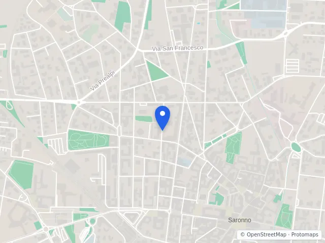Mappa di Saronno, Varese