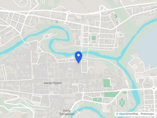 Mappa di Ascoli Piceno