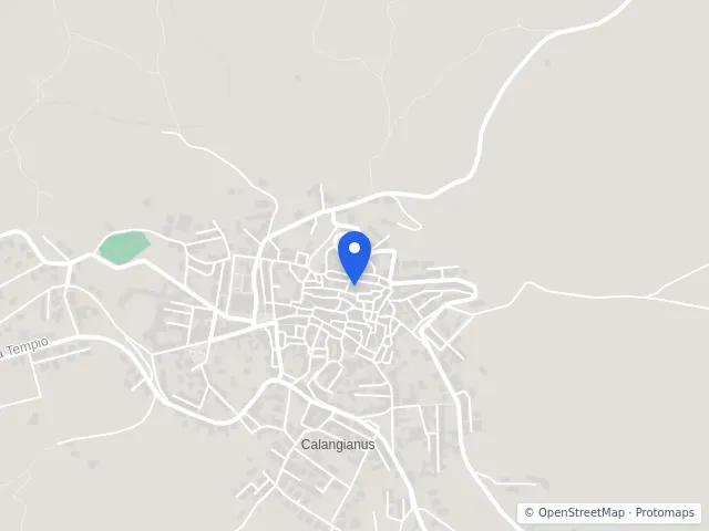 Mappa di Calangianus, Sassari