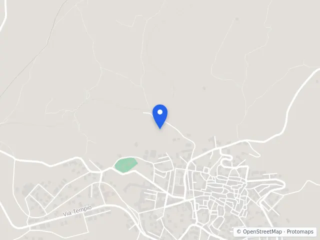 Mappa di Calangianus, Sassari