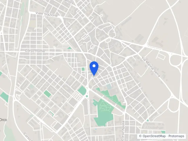 Mappa di Tricase, Lecce