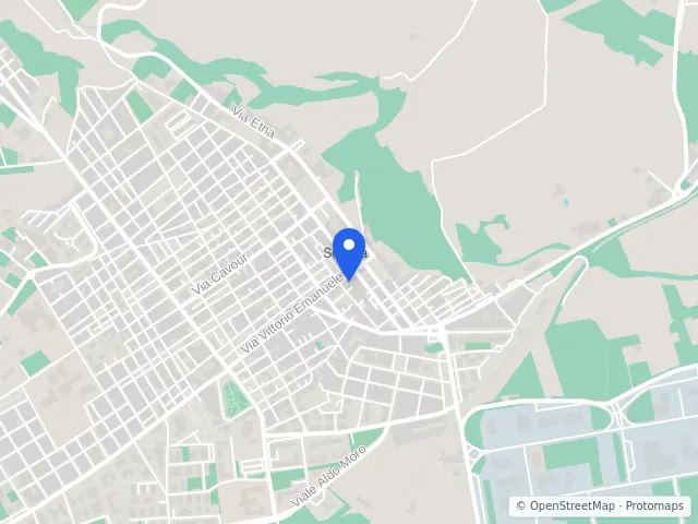 Mappa di Scordia, Catania